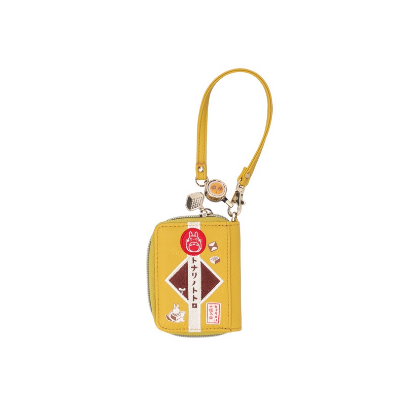 PORTE-MONNAIE JAUNE TOTORO PATCHS - MON VOISIN TOTORO