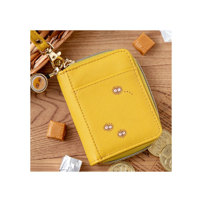 PORTE-MONNAIE JAUNE TOTORO PATCHS - MON VOISIN TOTORO
