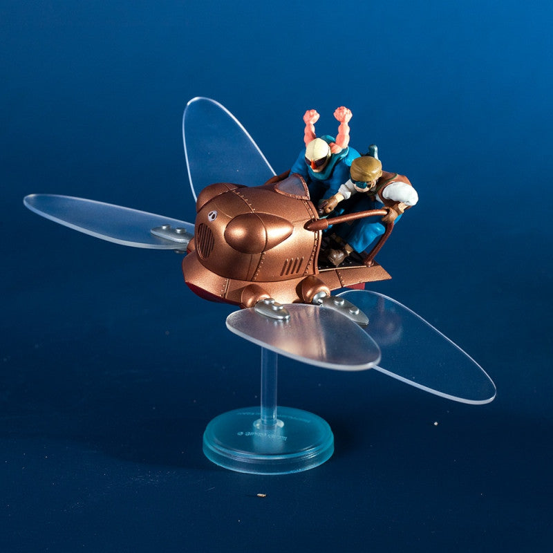 POSE COLLEC ASSORT. DE 5 FIGURINES FLAPTTER - LE CHÂTEAU DANS LE CIEL