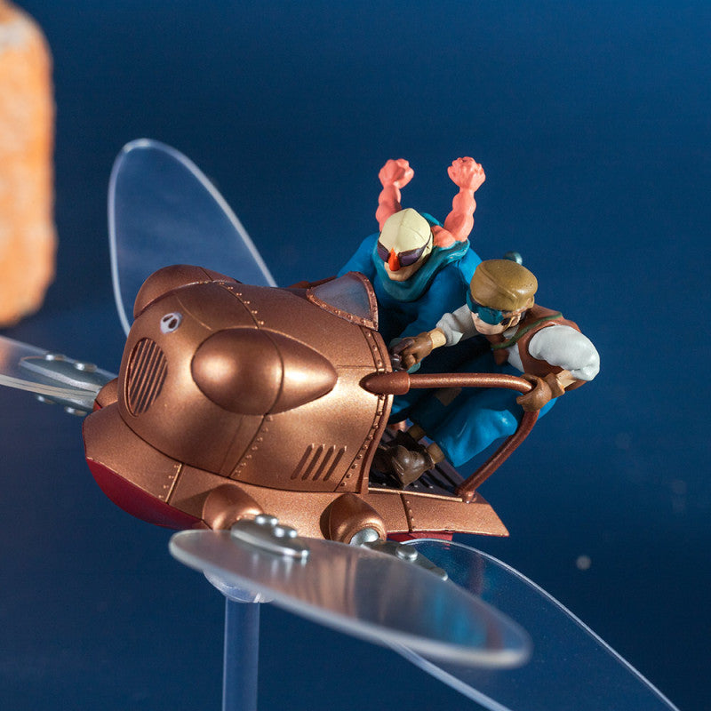 POSE COLLEC ASSORT. DE 5 FIGURINES FLAPTTER - LE CHÂTEAU DANS LE CIEL