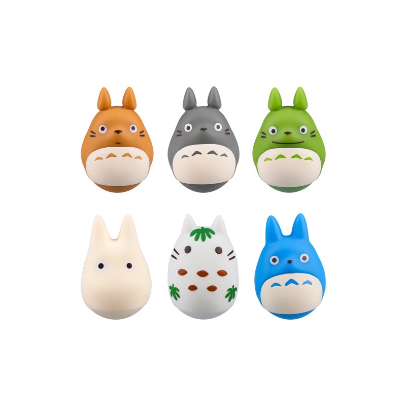 POSE COLLECTION ASSORT. DE 6 FIGURINES ROLY-POLY - MON VOISIN TOTORO
