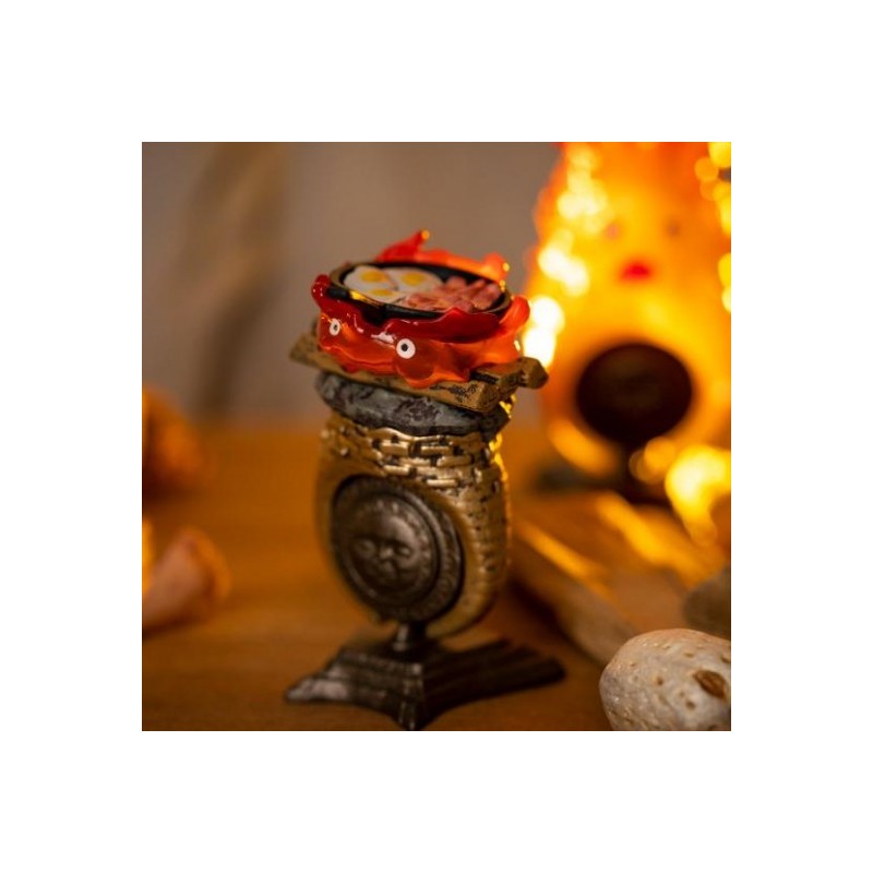 POSE COLLECTION ASSORT. DE 6 BAGUES CALCIFER - LE CHÂTEAU AMBULANT