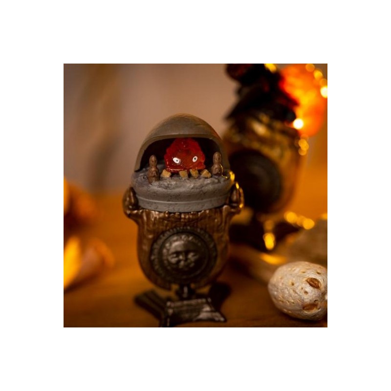 POSE COLLECTION ASSORT. DE 6 BAGUES CALCIFER - LE CHÂTEAU AMBULANT