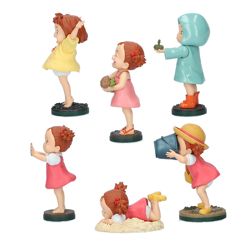 POSE COLLECTION ASSORT. DE 6 FIGURINES MEI - MON VOISIN TOTORO