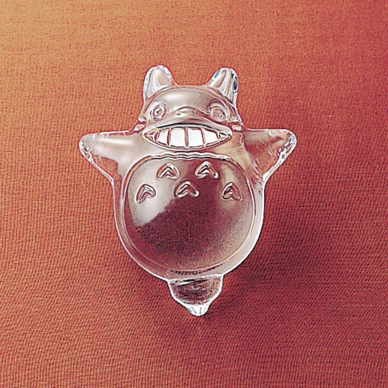 PRESSE-PAPIER CRISTAL TOTORO VOLANT - MON VOISIN TOTORO
