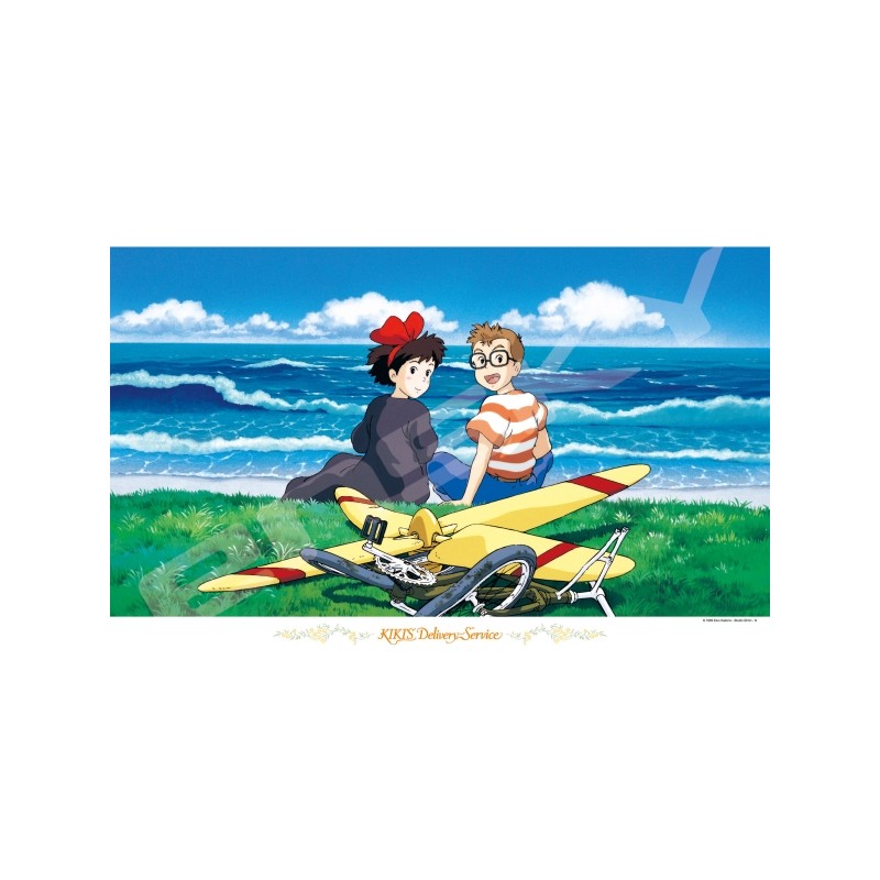 PUZZLE 1000P KIKI À LA PLAGE - KIKI LA PETITE SORCIÈRE
