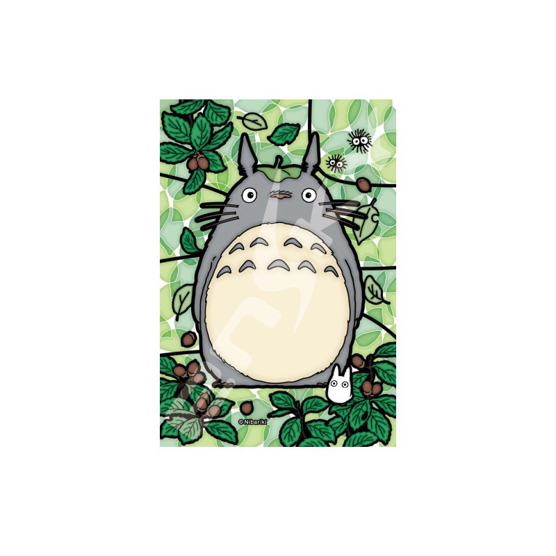 PUZZLE VITRAIL 126P TOTORO GRIS - MON VOISIN TOTORO
