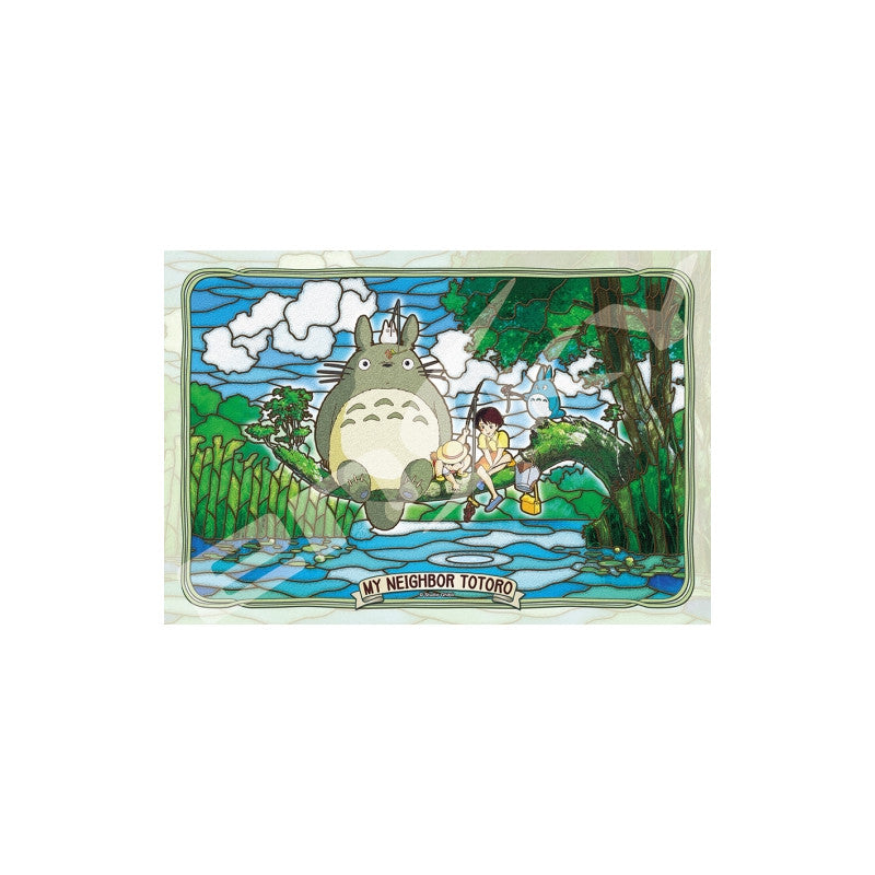 PUZZLE VITRAIL 300P TOTORO PÊCHE - MON VOISIN TOTORO