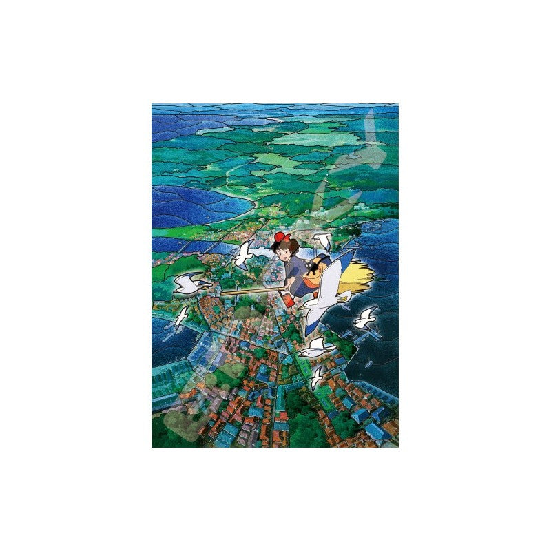 PUZZLE VITRAIL 500P CIEL DE KORIKO - KIKI LA PETITE SORCIÈRE