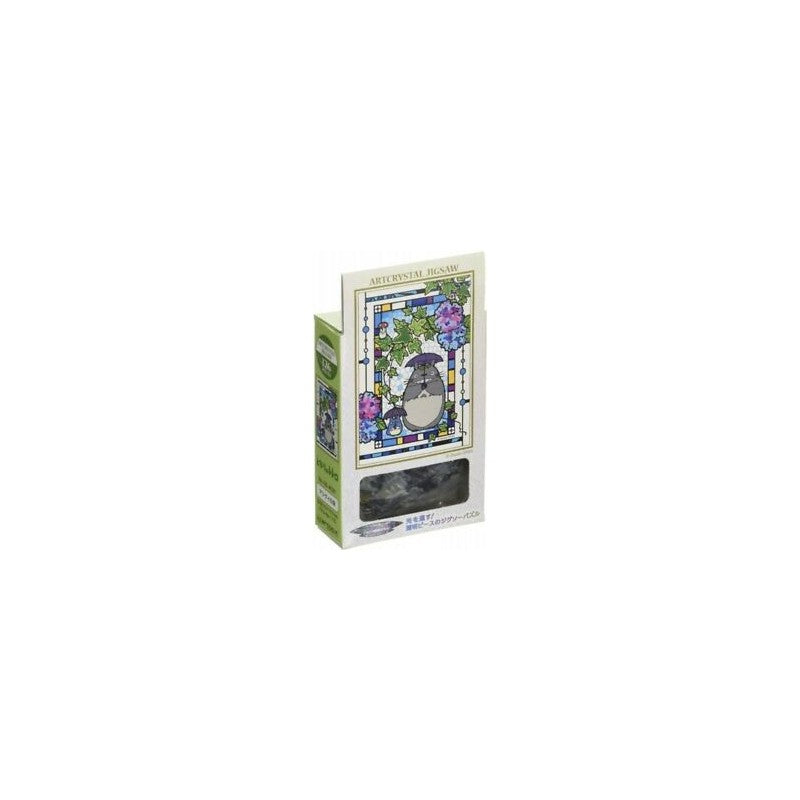 Ghibli - Mon voisin Totoro - Puzzle effet vitrail Le jardin d'hortensias 126pcs