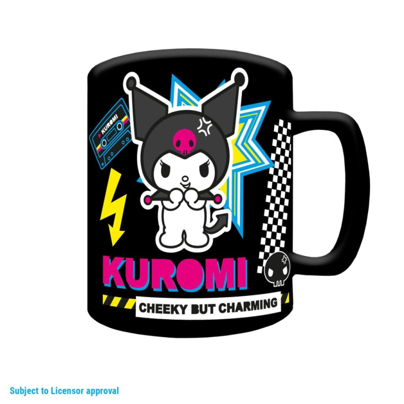 Kuromi - Fuzzy Mug "Kuromi" 440ml - flash vidéo