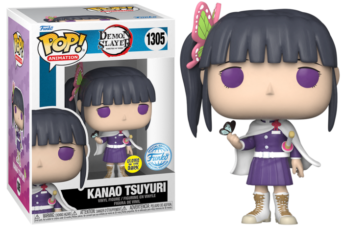 Funko Pop! Animation: Demon Slayer - Kanao Tsuyuri (Glow in the dark) - Special Edition - flash vidéo