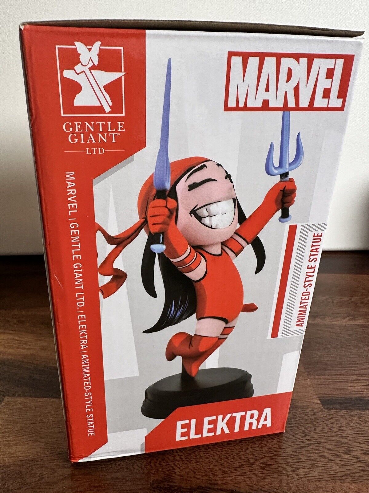 Diamond Select Toys - Marvel Animated Style - Elektra Statue 13cm - flash vidéo