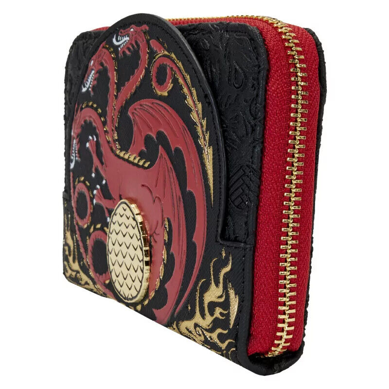 Loungefly: HBO - House of the Dragon - Targaryen Zip Around Wallet - flash vidéo