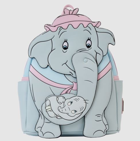 Loungefly: Disney Dumbo - Mrs Jumbo Craddle Trunk Mini Backpack - flash vidéo