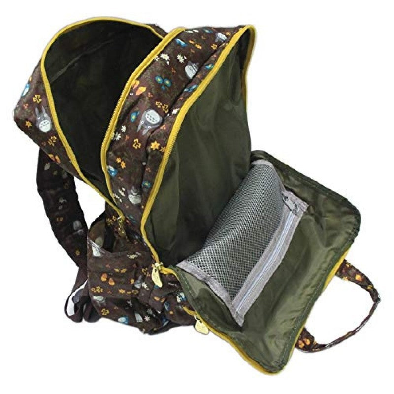 SAC À DOS PLIABLE TOTORO FEUILLES - MON VOISIN TOTORO
