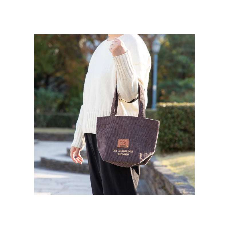 SAC VELOURS TOTORO ÉCUSSON - MON VOISIN TOTORO