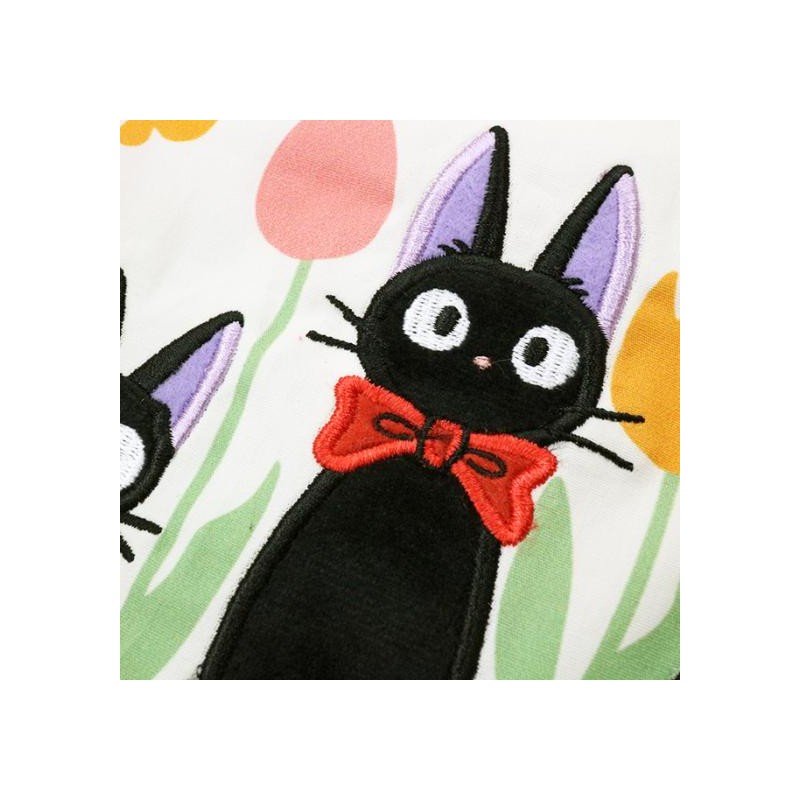 SACOCHE À GOUSSET JIJI ET CHATON 17 X 26 CM - KIKI LA PETITE SORCIÈRE