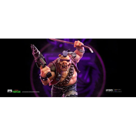 Iron Studios - BDS Arts Scale 1/10 - DC Comics - Teenage Mutant Ninja Turtles - Bebop Statue 23cm - flash vidéo