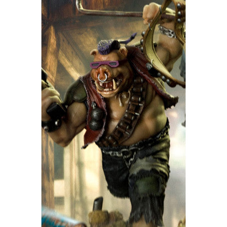 Iron Studios - BDS Arts Scale 1/10 - DC Comics - Teenage Mutant Ninja Turtles - Bebop Statue 23cm - flash vidéo