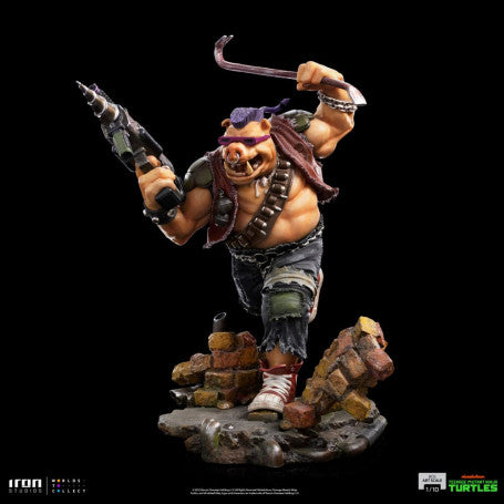 Iron Studios - BDS Arts Scale 1/10 - DC Comics - Teenage Mutant Ninja Turtles - Bebop Statue 23cm - flash vidéo