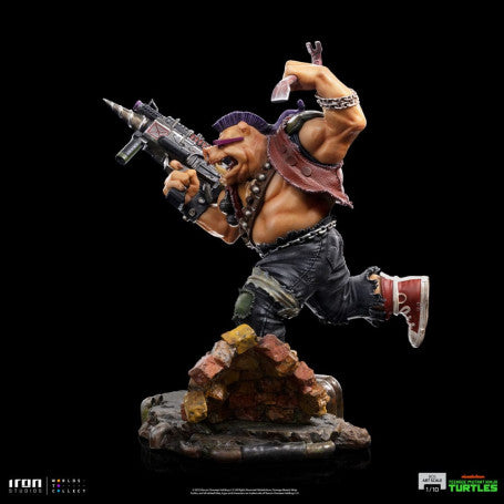 Iron Studios - BDS Arts Scale 1/10 - DC Comics - Teenage Mutant Ninja Turtles - Bebop Statue 23cm - flash vidéo
