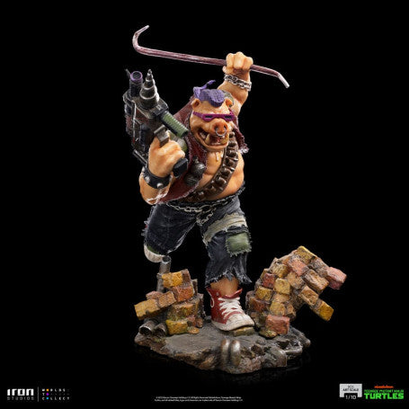 Iron Studios - BDS Arts Scale 1/10 - DC Comics - Teenage Mutant Ninja Turtles - Bebop Statue 23cm - flash vidéo
