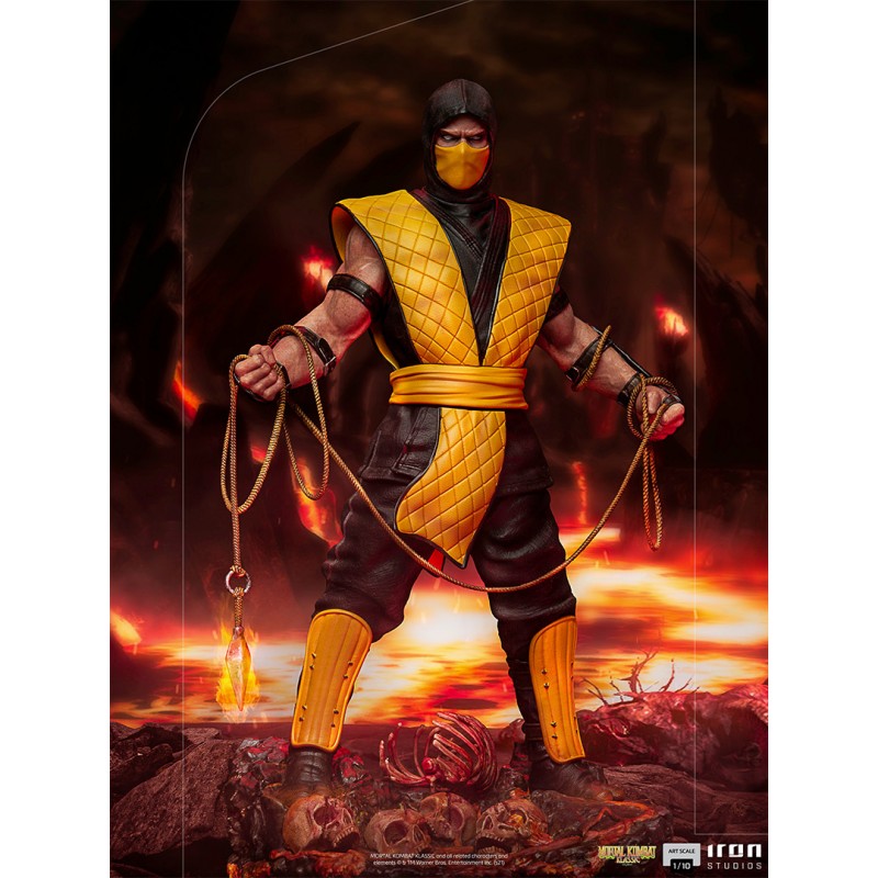 SCORPION ART SCALE 1/10 - MORTAL KOMBAT