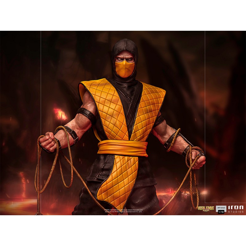 SCORPION ART SCALE 1/10 - MORTAL KOMBAT