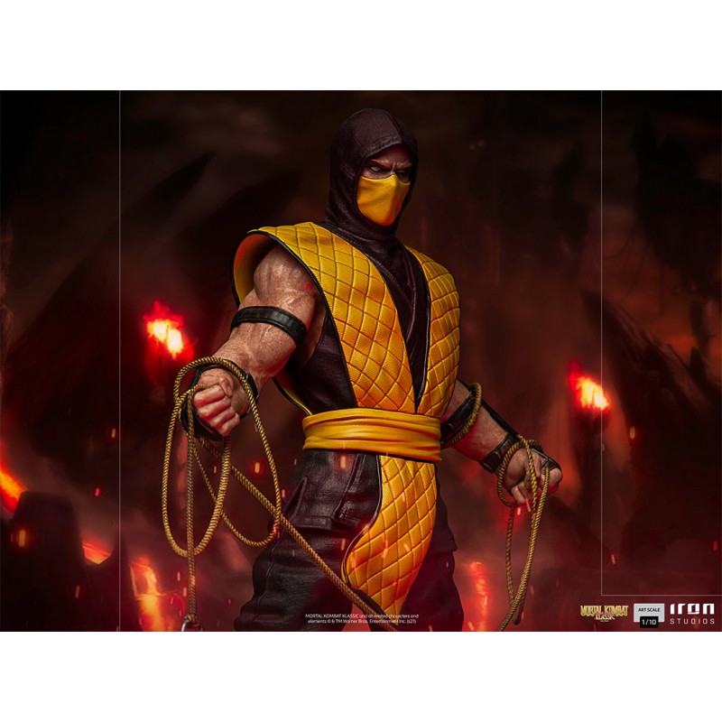 SCORPION ART SCALE 1/10 - MORTAL KOMBAT