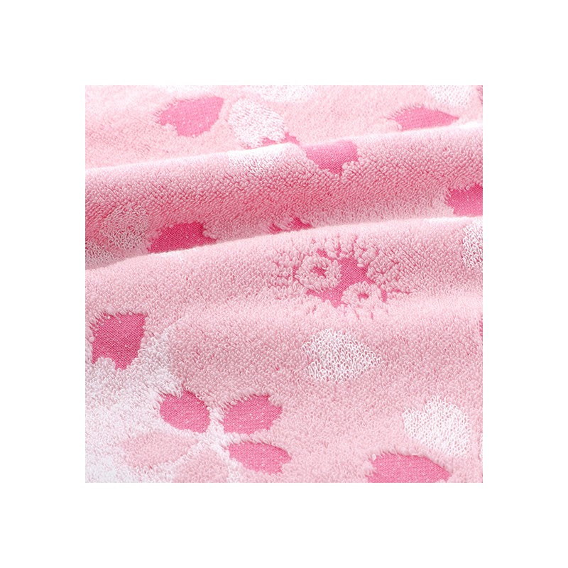 SERVIETTE CERISIERS EN FLEURS 34X80 CM - MON VOISIN TOTORO