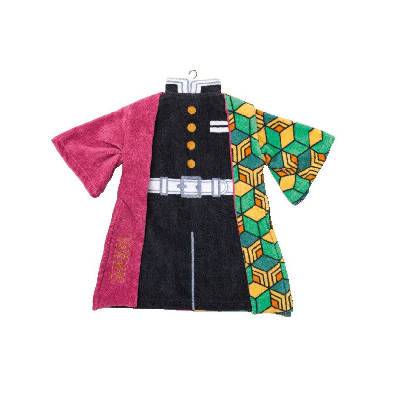 SERVIETTE COSTUME GIYU TOMIOKA 40X40CM - DEMON SLAYER