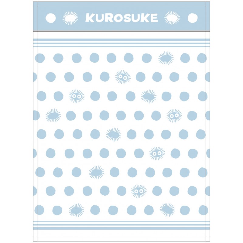 SERVIETTE DE PLAGE MOTIFS NOIRAUDE 85 X 115 CM - MON VOISIN TOTORO