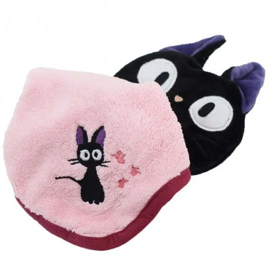 Ghibli - Kiki la petite sorcière - Mini Serviette "Pop-up Jiji" 25x25cm - flash vidéo