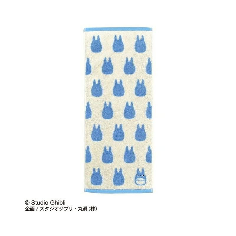 SERVIETTE SILHOUETTE TOTORO BLEU 33X80 CM - MON VOISIN TOTORO