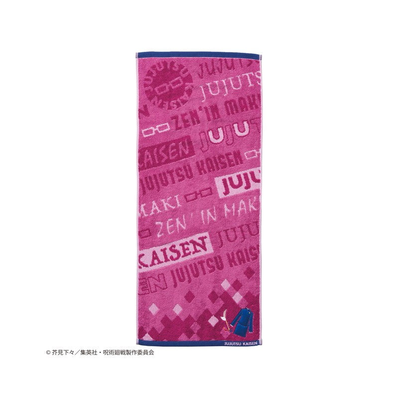 SERVIETTE UNIFORME MAKI ZENIN 34X80CM - JUJUTSU KAISEN