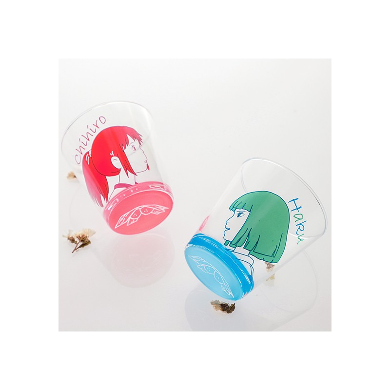 SET 2 VERRES CHIHIRO & HAKU - LE VOYAGE DE CHIHIRO