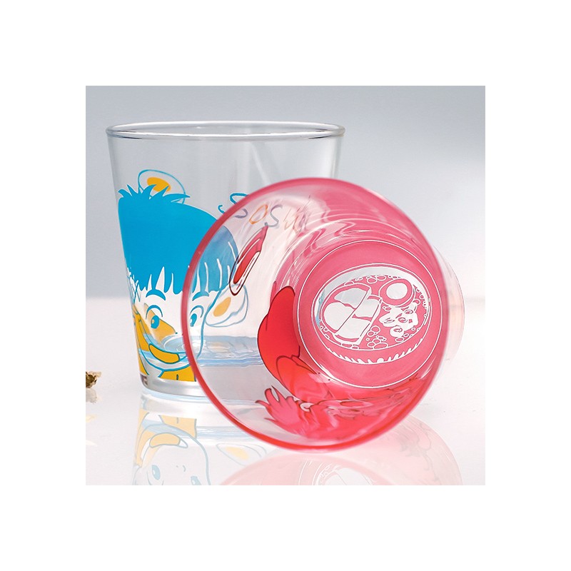 SET 2 VERRES PONYO & SOSUKE - PONYO SUR LA FALAISE