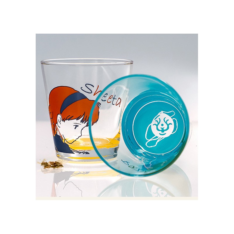 SET 2 VERRES SHEETA & PAZU - LE CHÂTEAU DANS LE CIEL