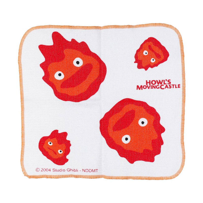 SET DE 2 TORCHONS CALCIFER - LE CHÂTEAU AMBULANT