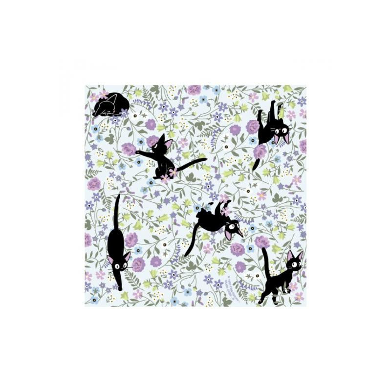 PAPIER CHIYOGAMI JIJI & FLEURS - KIKI LA PETITE SORCIÈRE