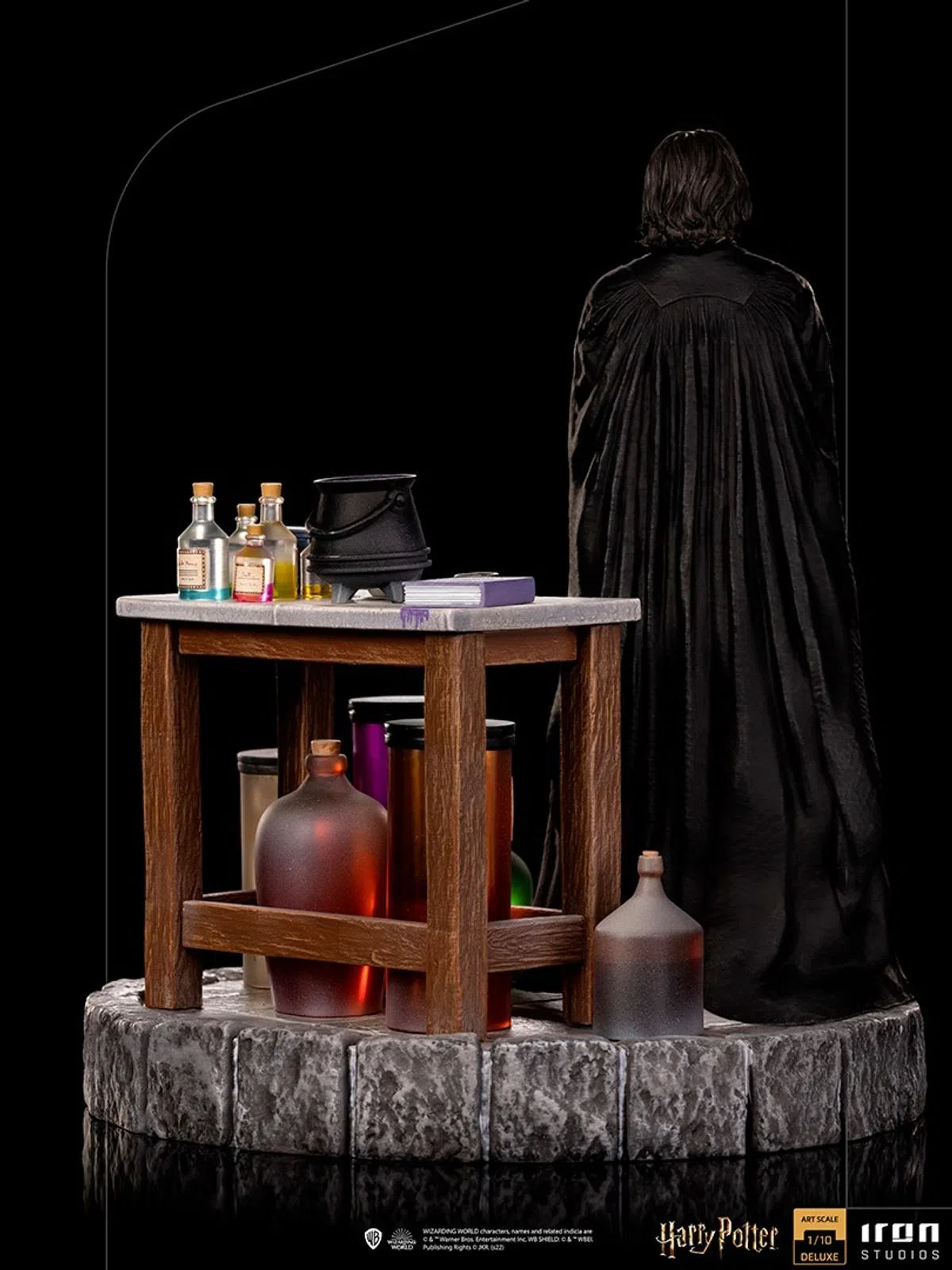 Iron Studios - Deluxe Arts Scale 1/10 - Harry Potter - Severus Snape Statue 22cm - flash vidéo