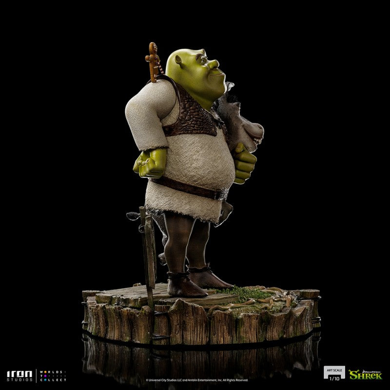 SHREK DONKEY AND THE GINGERBREAD - DELUXE ART SCALE 1/10
