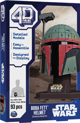 4D Build Casque Bobba Fett