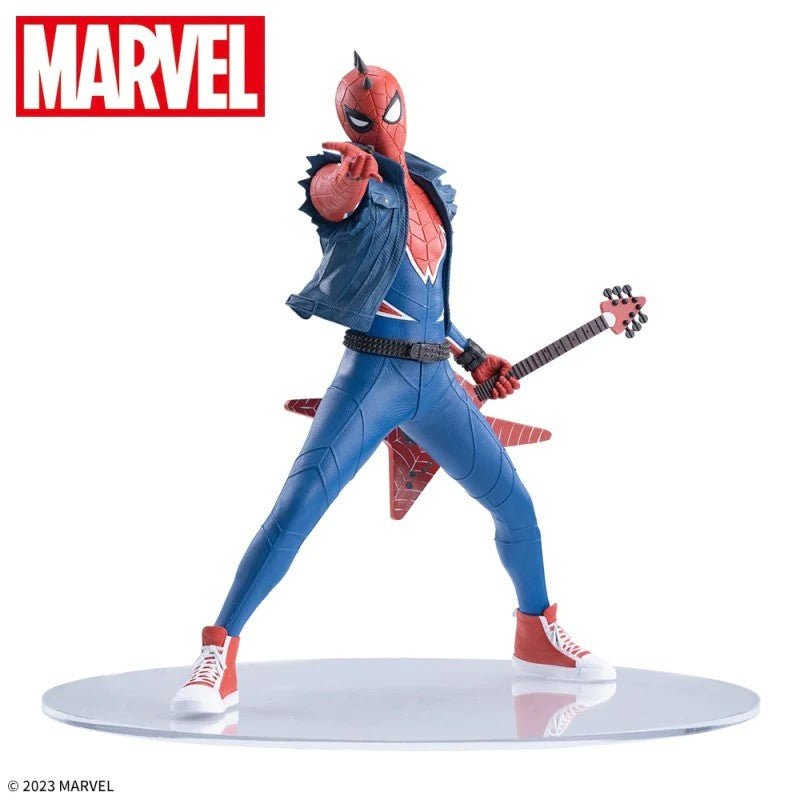 Sega Prize! - Spider-Man - Luminasta - Spider-Punk 18cm - flash vidéo