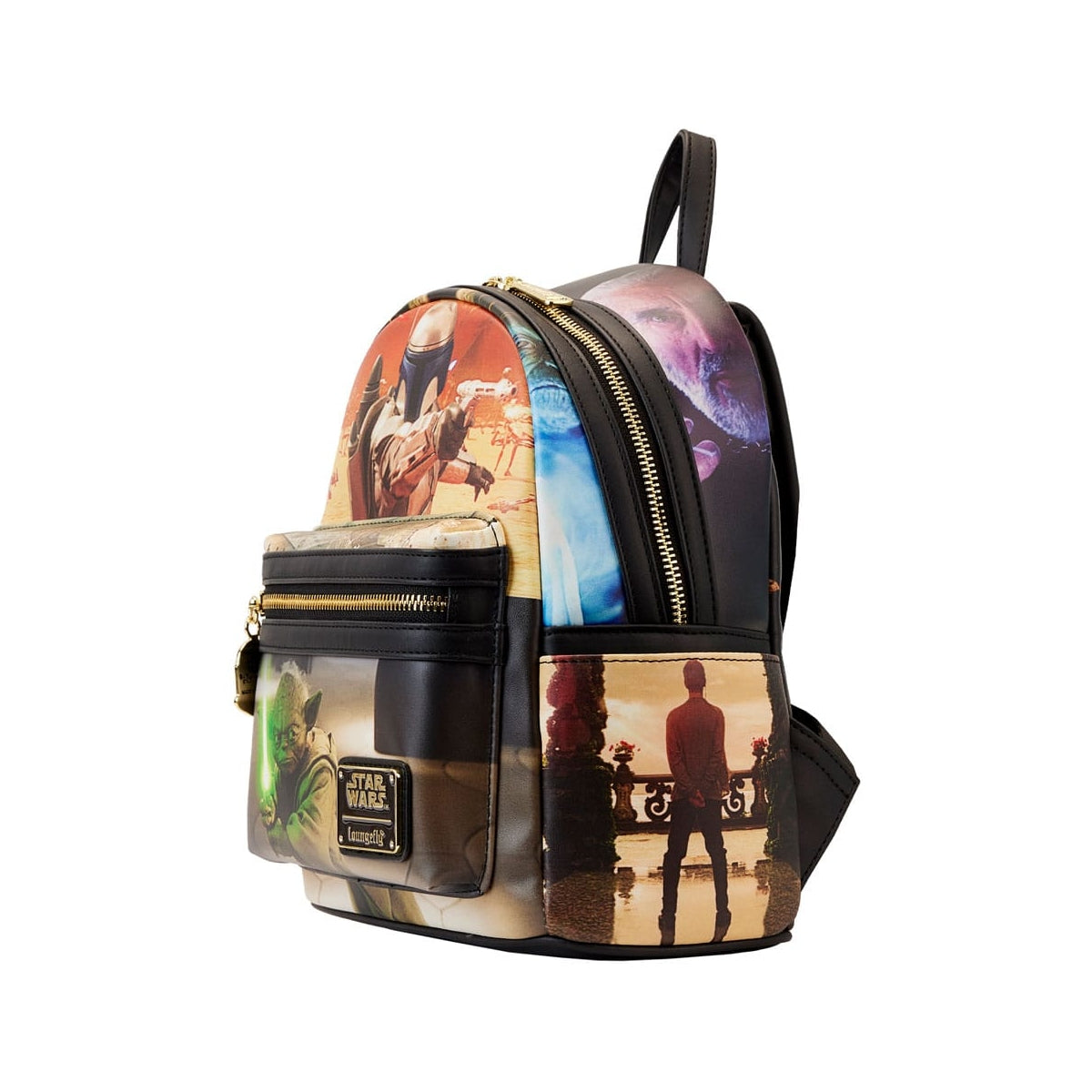 Loungefly: Lucasfilm - Star Wars - Episode Two Attack Of The Clones Scene Mini Backpack - flash vidéo