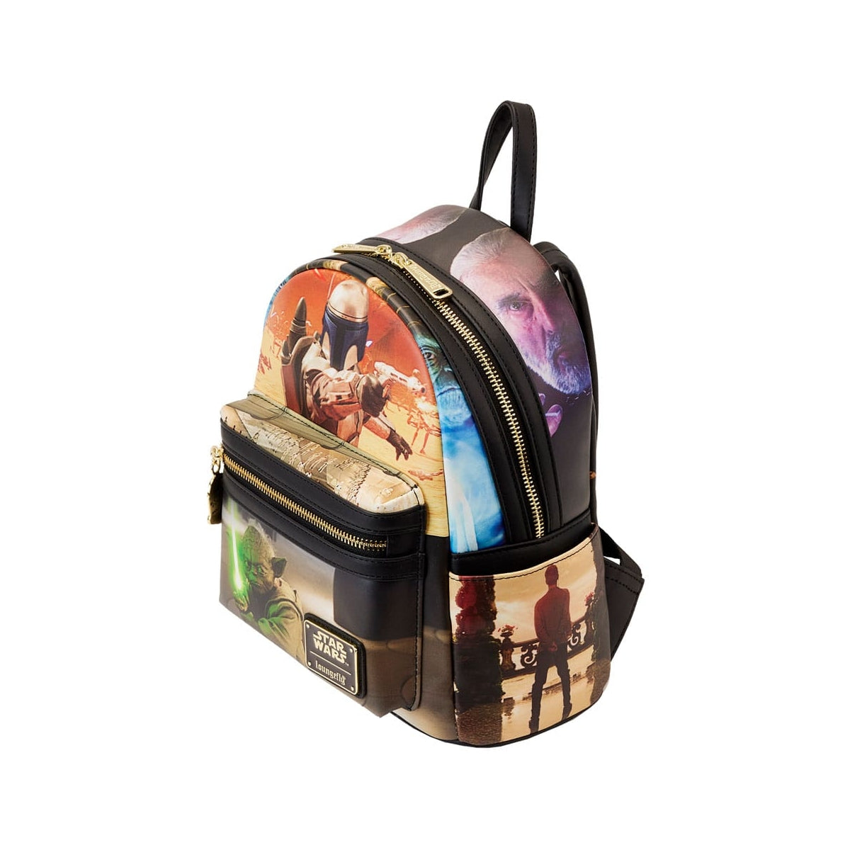 Loungefly: Lucasfilm - Star Wars - Episode Two Attack Of The Clones Scene Mini Backpack - flash vidéo