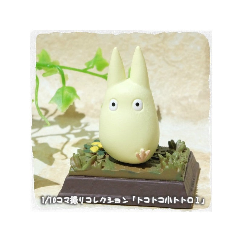 STATUE COLLECTION STOP MOTION TOTORO BLANC COURSE POSE 1 - MON VOISIN