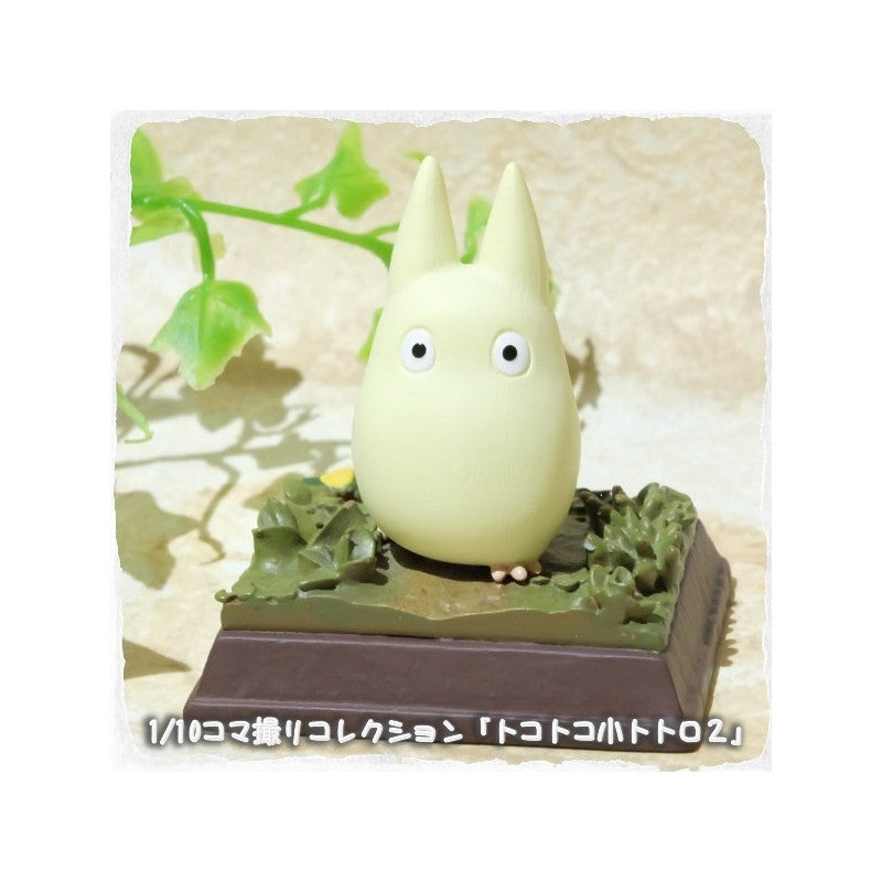 STATUE COLLECTION STOP MOTION TOTORO BLANC COURSE POSE 2 - MON VOISIN