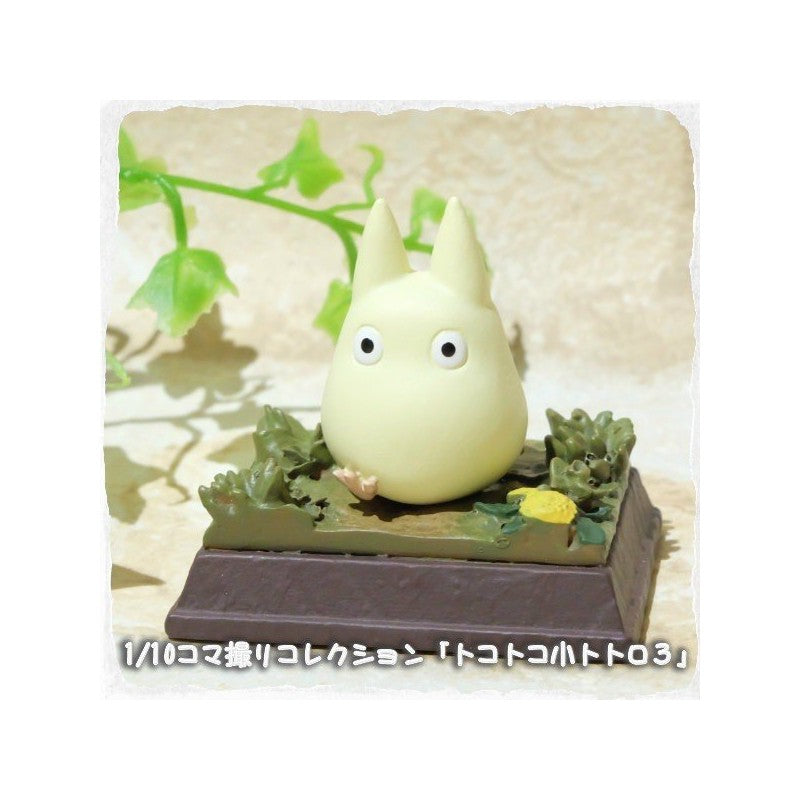STATUE COLLECTION STOP MOTION TOTORO BLANC COURSE POSE 3 - MON VOISIN